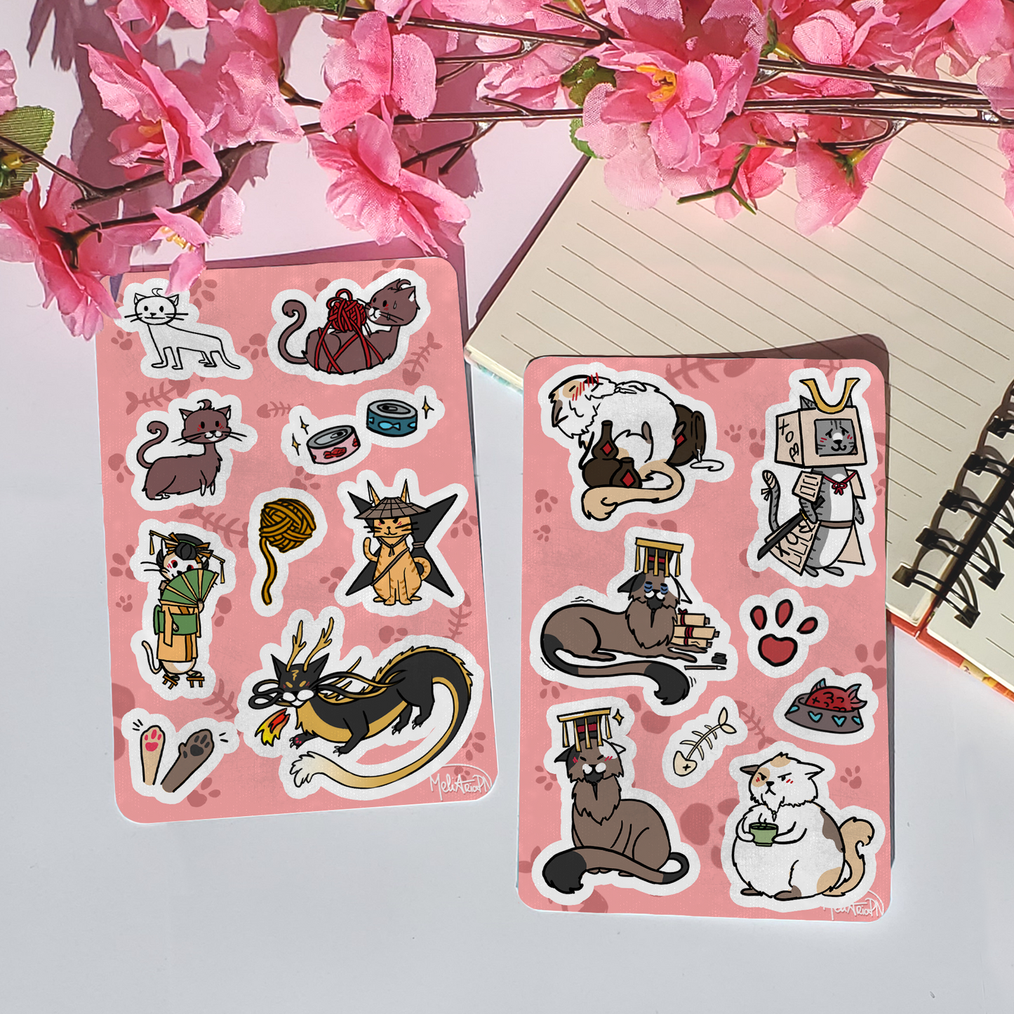 [PRE-ORDER] Meowgical Vol.2 - Eastern Kingdom | Stickers Sheets