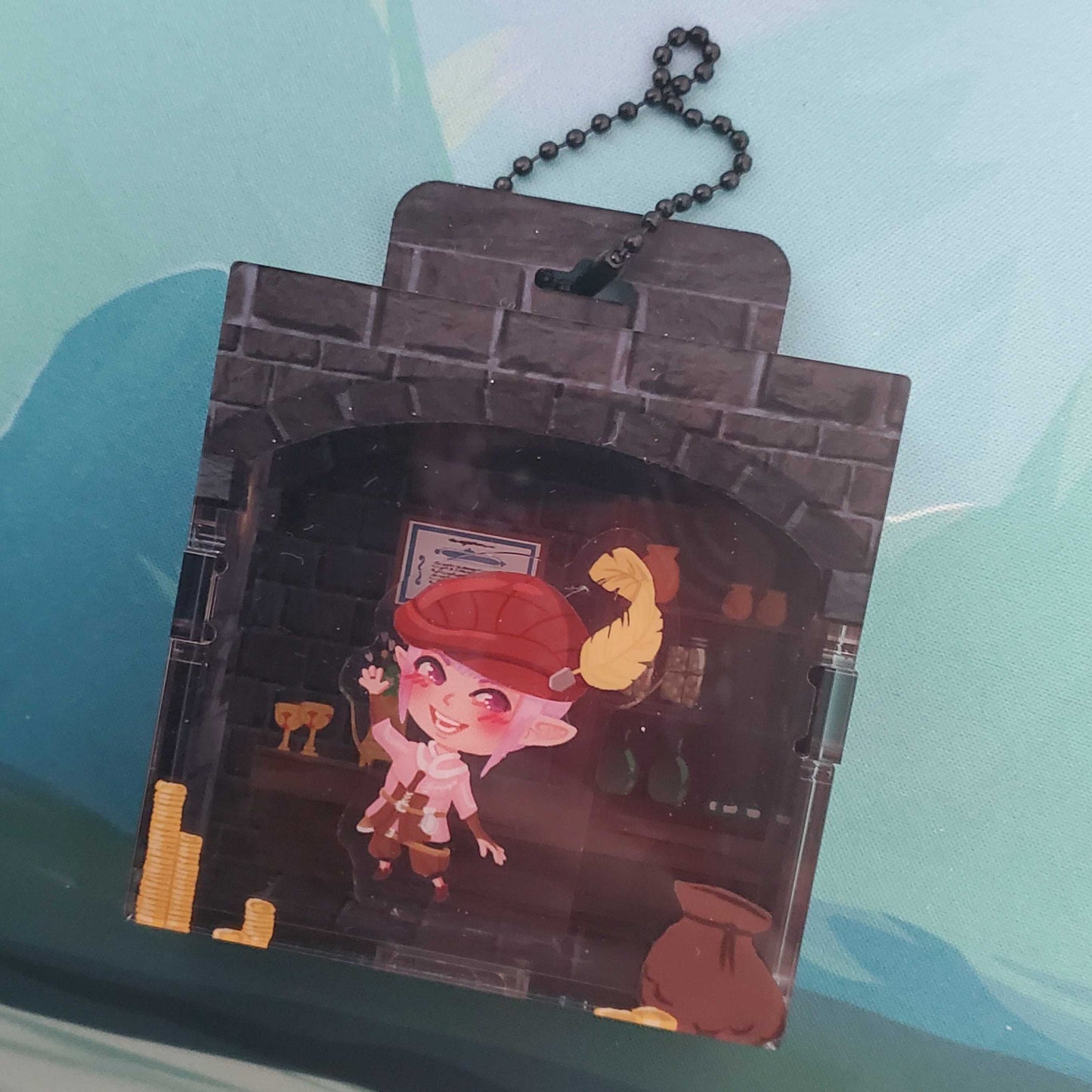 [PRE-ORDER] FFXIV | Display Case Keychain