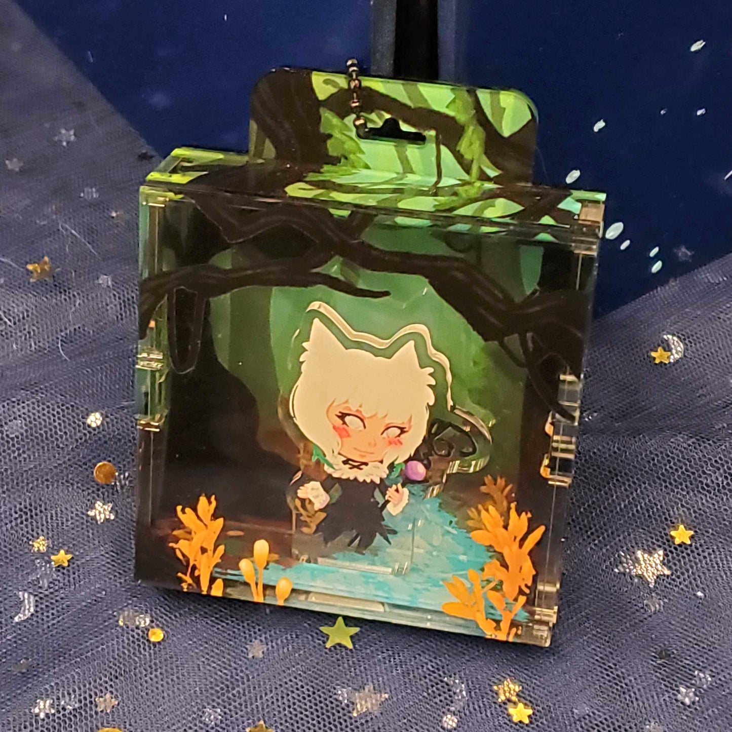 [PRE-ORDER] FFXIV | Display Case Keychain