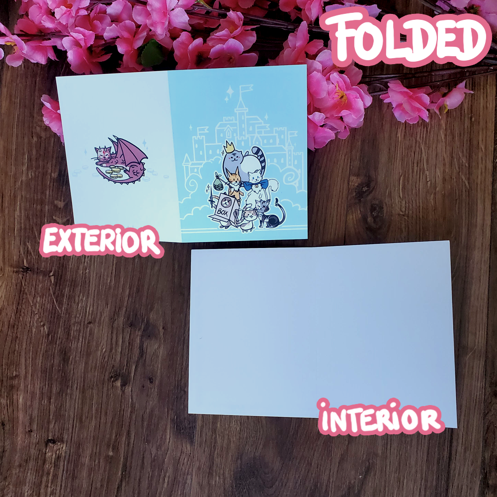 Meowgical Vol.1 - Western Kingdom | Greeting Card