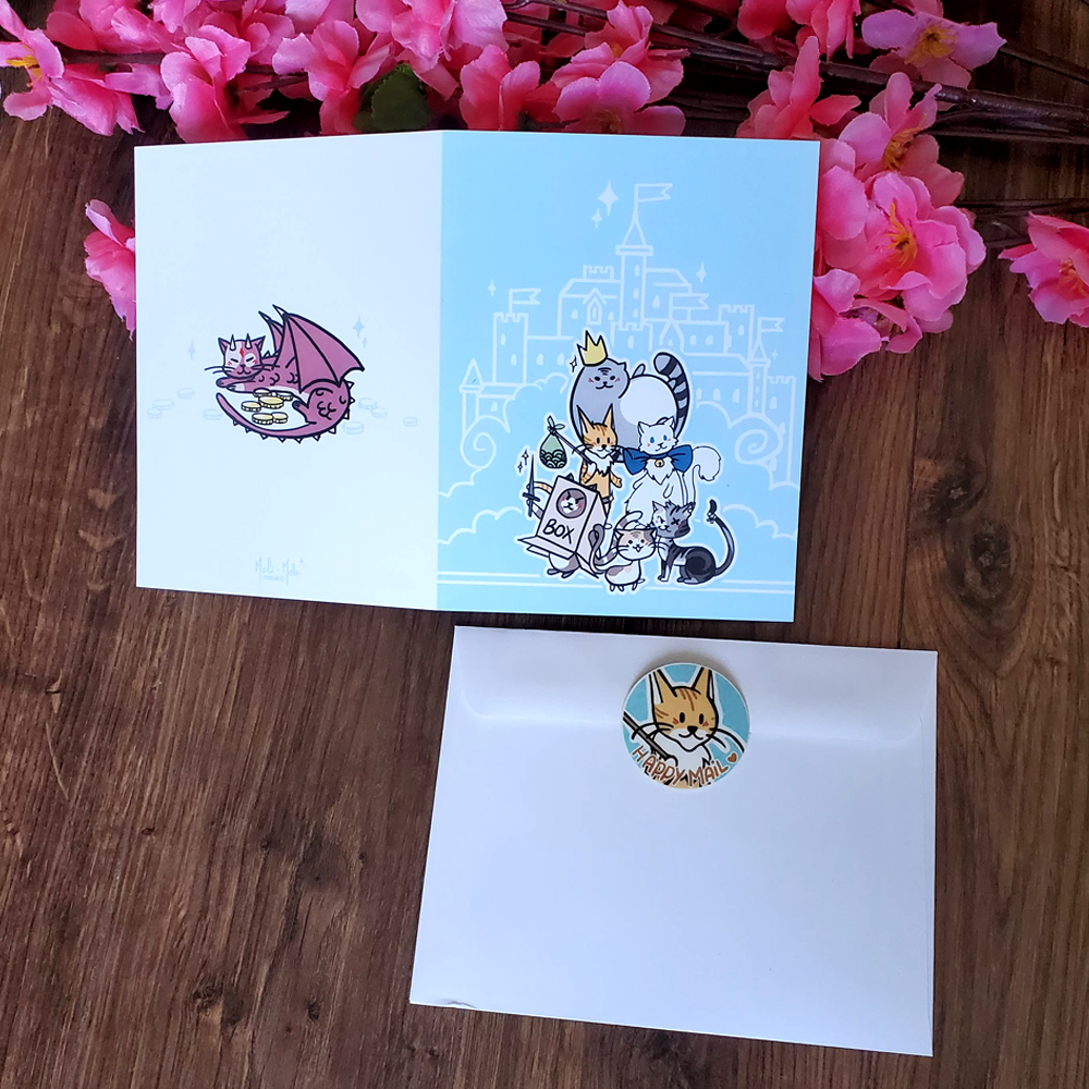 Meowgical Vol.1 - Western Kingdom | Greeting Card
