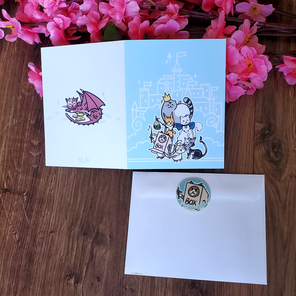 Meowgical Vol.1 - Western Kingdom | Greeting Card