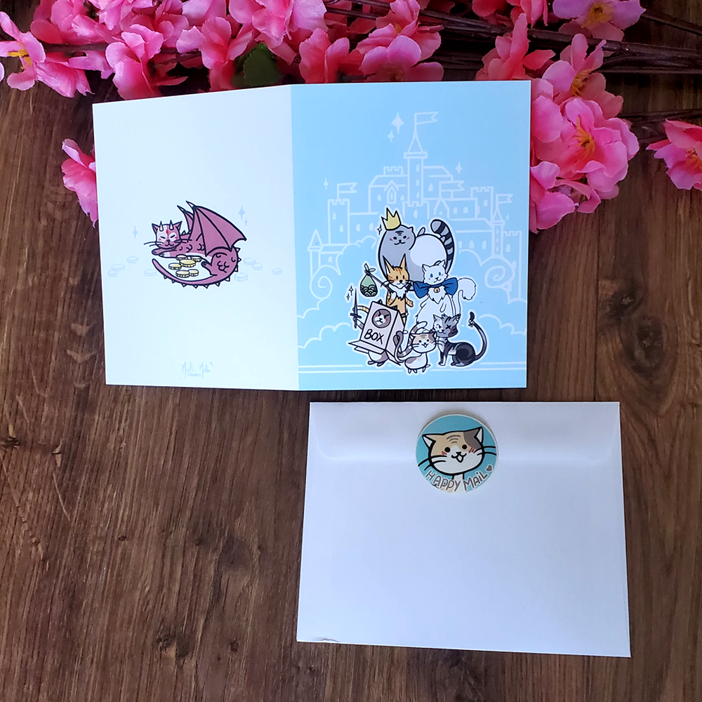 Meowgical Vol.1 - Western Kingdom | Greeting Card