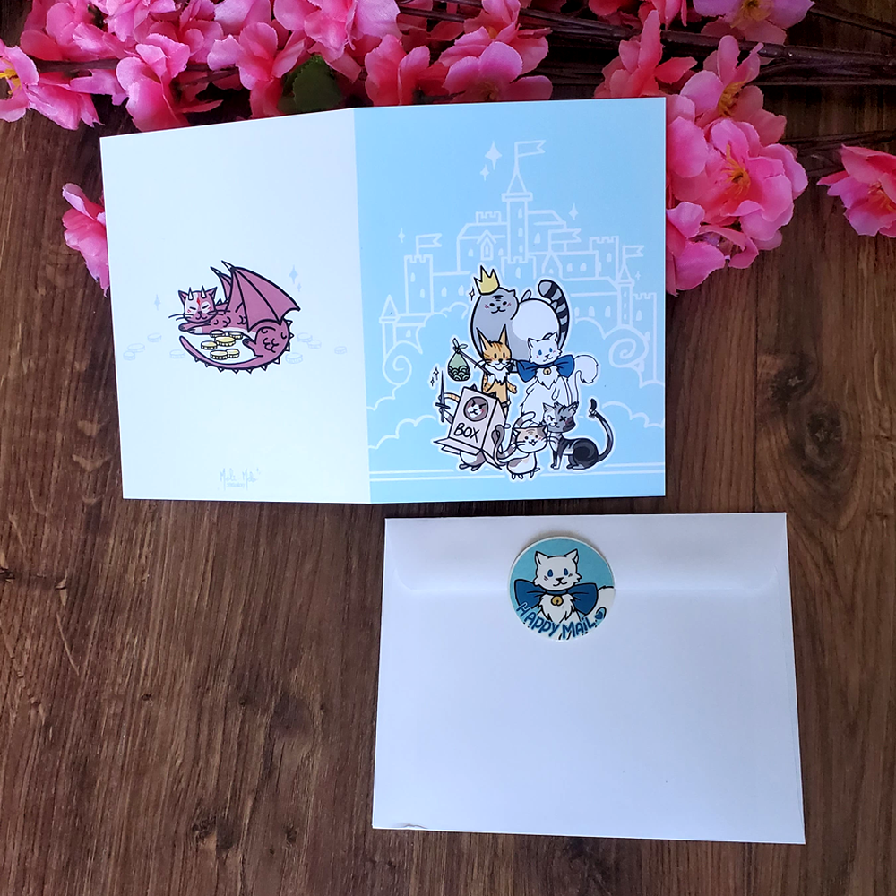 Meowgical Vol.1 - Western Kingdom | Greeting Card