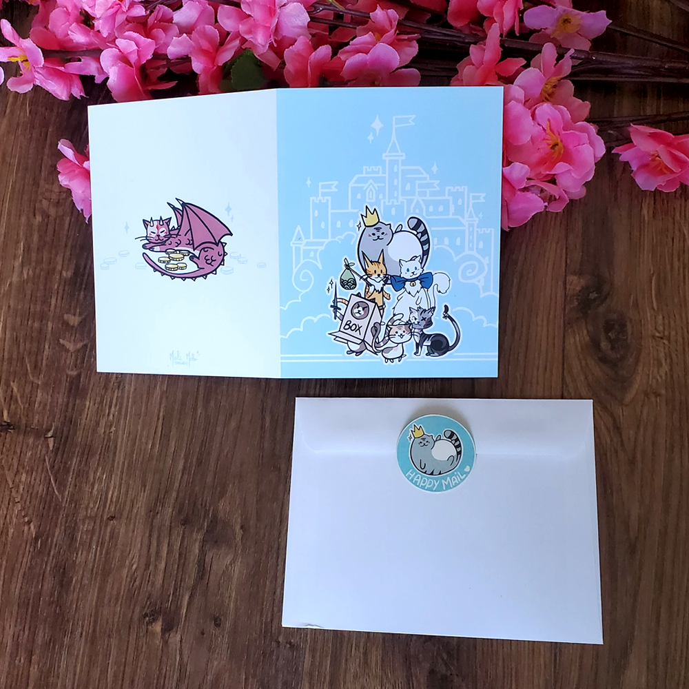 Meowgical Vol.1 - Western Kingdom | Greeting Card