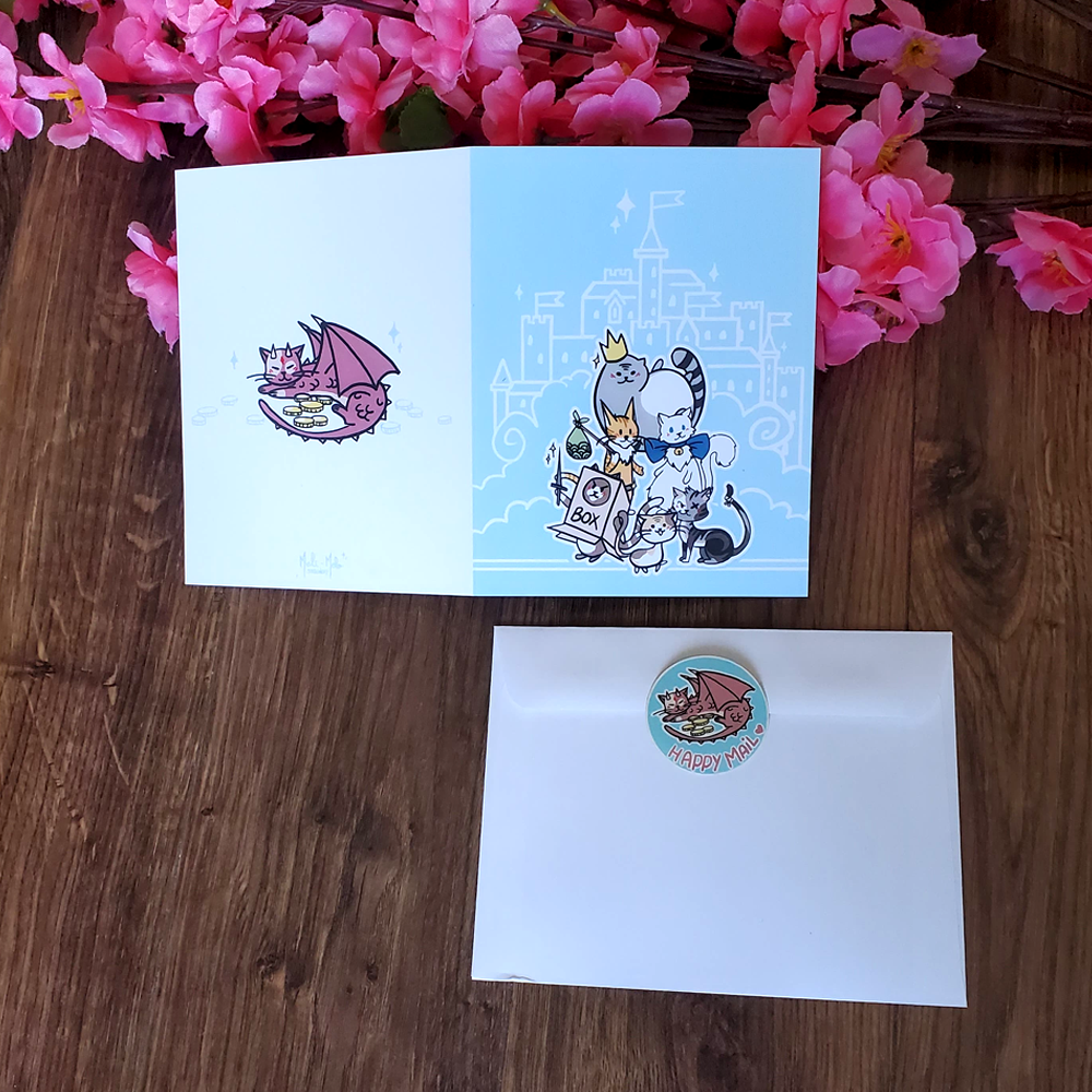 Meowgical Vol.1 - Western Kingdom | Greeting Card